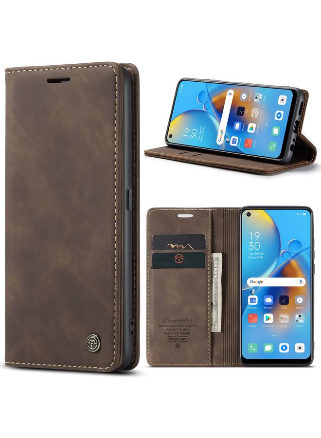 013 Multifunctional Horizontal Flip Leather Phone Case For OPPO F19/F19S/A74 4G/A95 4G/Reno6 Lite 4G Global