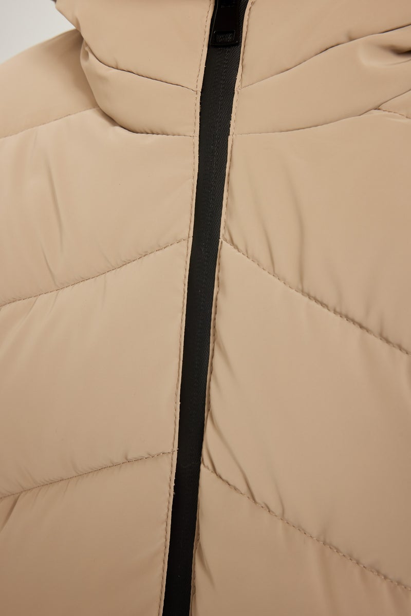 DeFacto Girl Hooded Waterproof Puffer Jacket  - Image 5