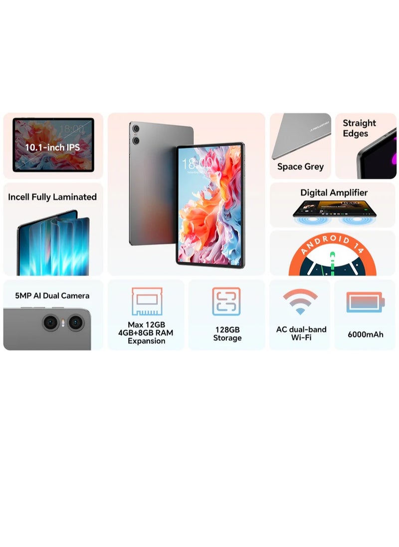 Telcast - Teclast P30T Android 14 10 Inch Tablet 4GB LPDDR4 RAM 128GB ROM 6000mAh Battery - Image 1