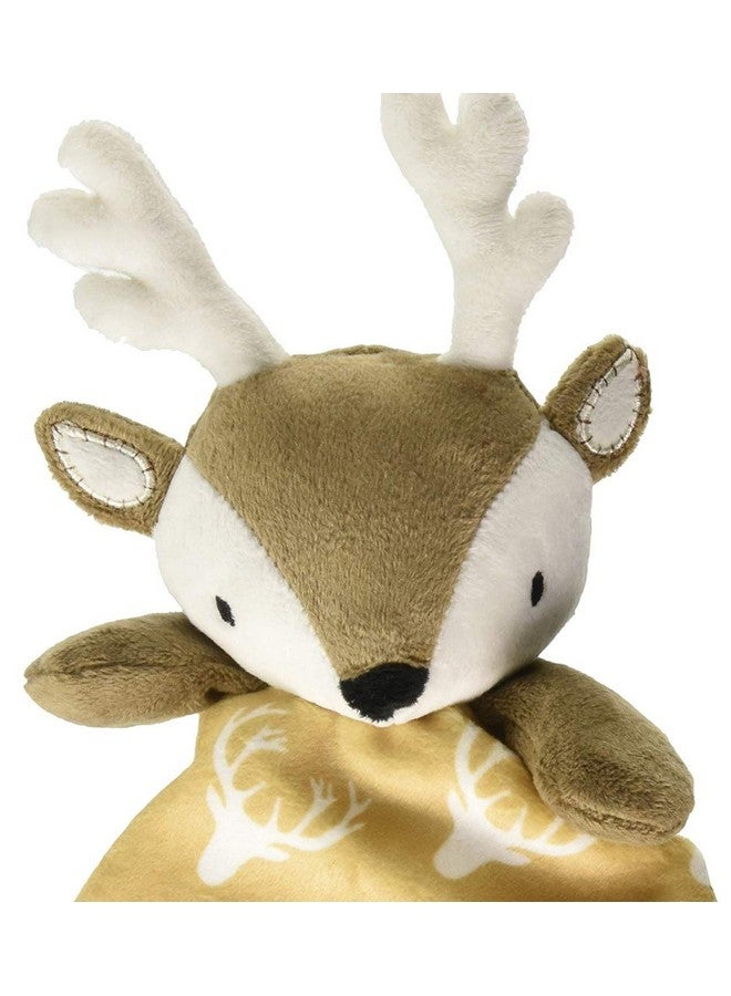 ليفتيكس هوم بطانية أمان على شكل غزال للأطفال من ليفتكس هوم - ناعمة ومريحة - مخملية - لون بني فاتح، رمادي داكن، بني - هدية لغرفة الأطفال