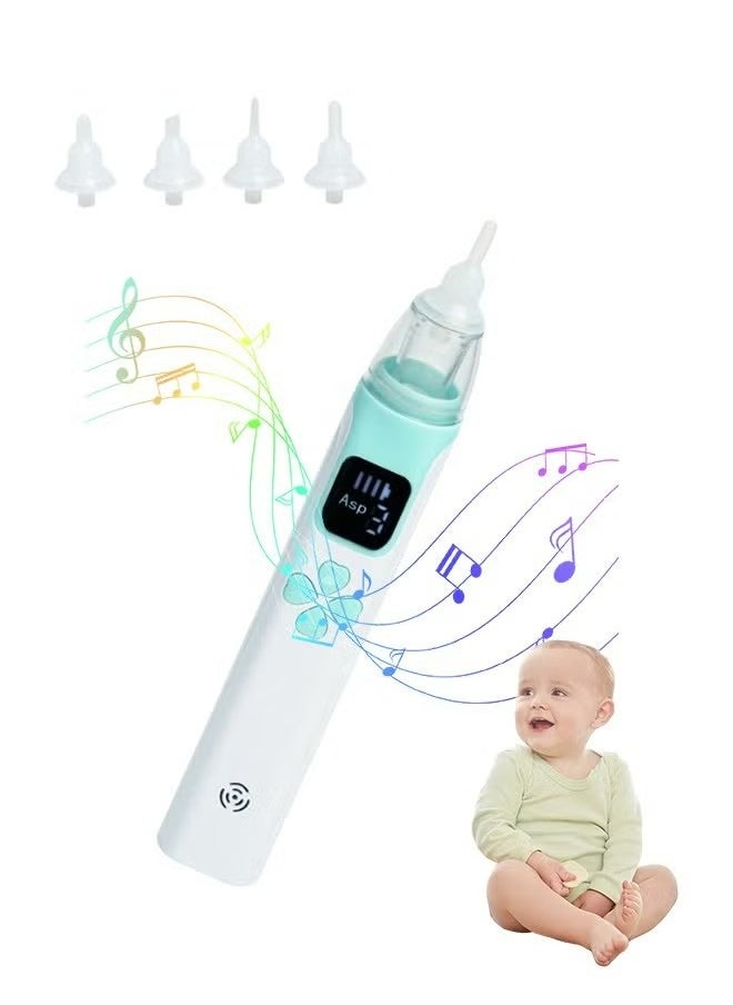 HAVEN Electric Baby Nasal Aspirator with Music & Light | 3 Adjustable Suction Levels | CE Certified Safe & Painless | 4 Silicone Heads + USB Rechargeable (20-Day Battery)  - Image 1