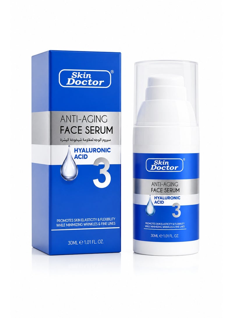 Skin Doctor Anti-Aging Face Serum with Hyaluronic Acid, 30ml - Image 1