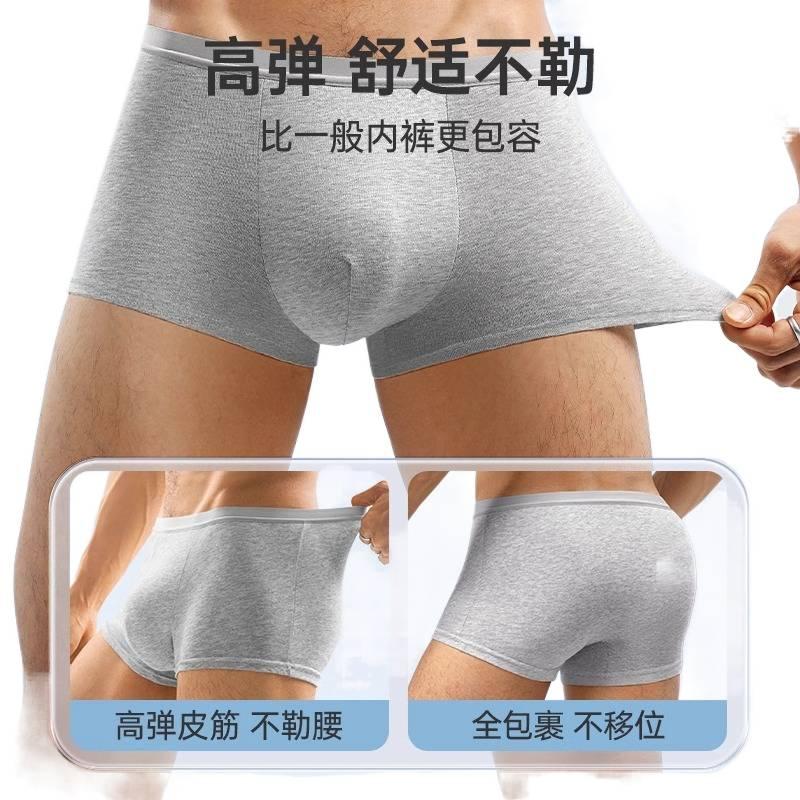 5 Pack Disposable Underwear Men Cotton Travel Hotel No Wash Size XL for 55kg 65kg for Desk Setup - Image 4