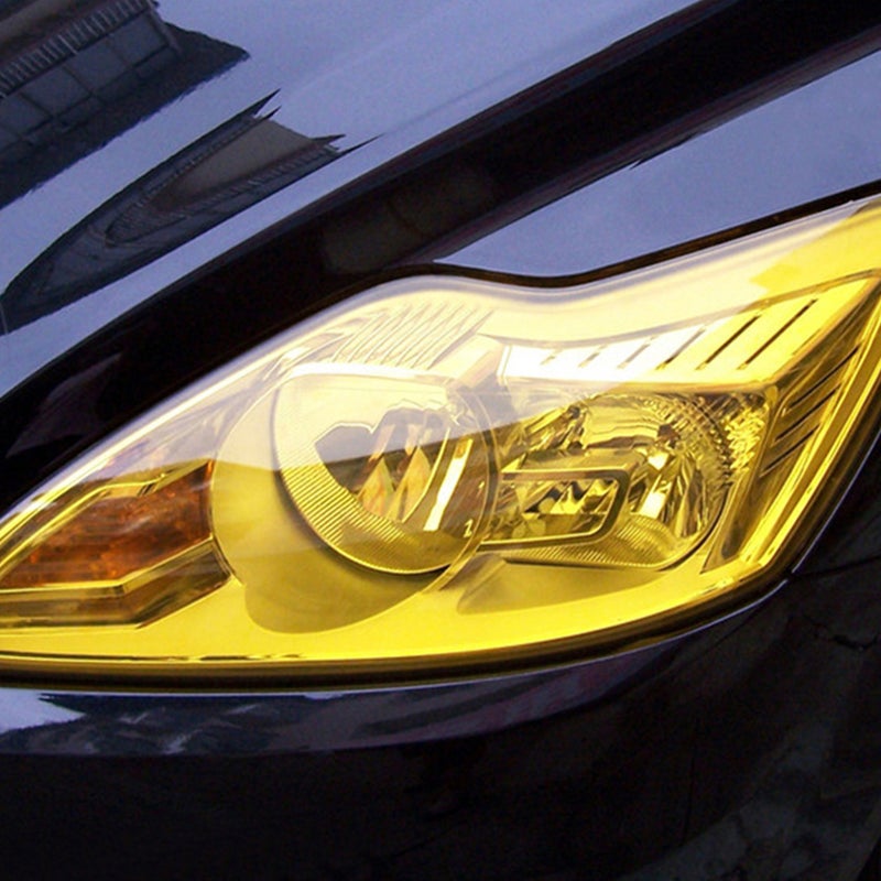 4pcs Automotive Lamp Film Automotive Film Glass Insulation Vinyl For Car Headlights And Fog Lights 30x120cm - Image 5