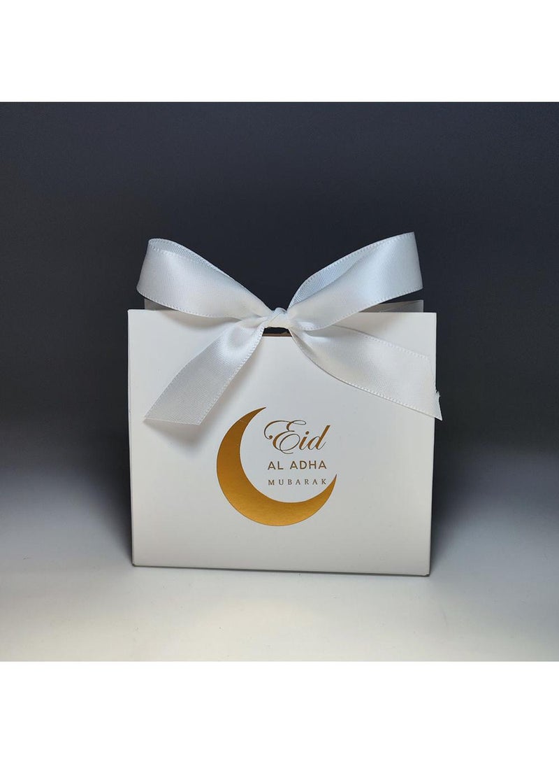 50 Pieces Candy Packaging Cardboard Box For Eid AL ADHA Mubark Party Souvenir Gift Boxes