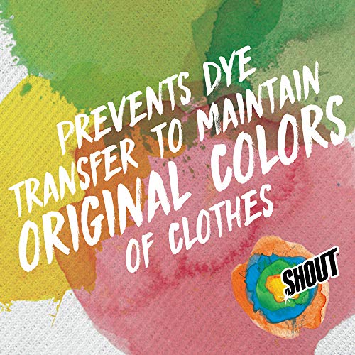Shout Color Catcher Sheets for Laundry Allow Mixed Washes Prevent Color Runs and Maintain Original Clothing 24 Count Pack of 12 - Image 3