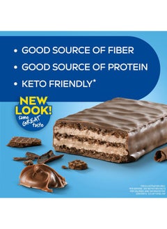 Atkins Chocolate Crème Protein Wafer Crisps, Protein Dessert, 4g Net Carb, 1g Sugar, High in Fiber, Keto Friendly, 5 Count  - Image 3