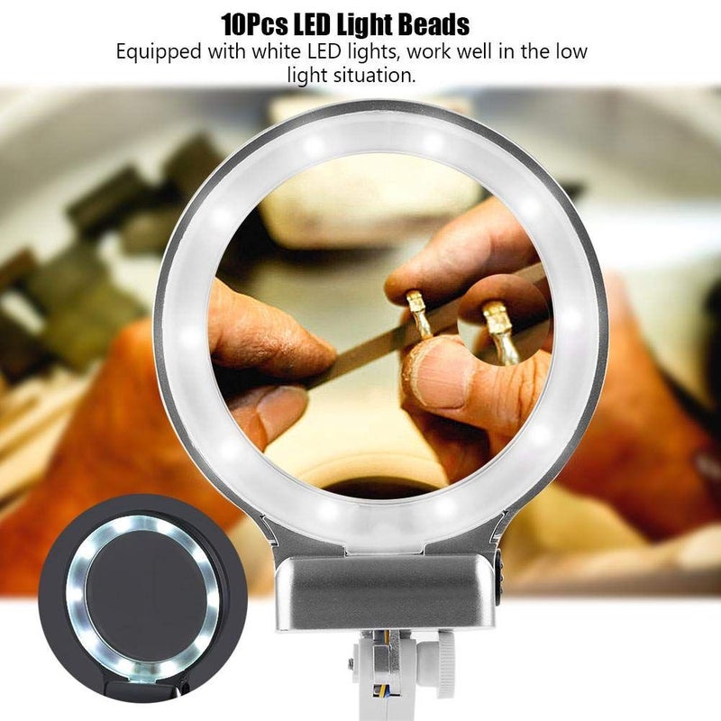 LED Magnifying Glass For Soldering With 360 Degree Rotation And Multifunctional Repair Tool - Image 5