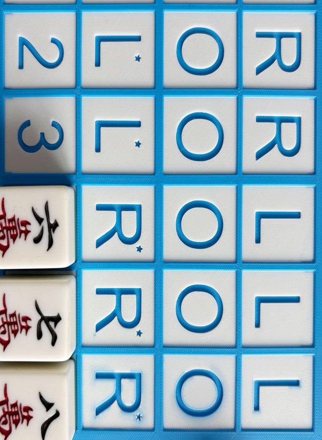 JILINWEI Mahjong Practice Board for Solo Single Player,American Mahjong Practice Board,Portable Trainer for Beginners - Image 3