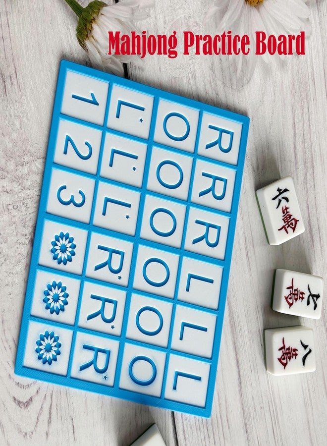 JILINWEI Mahjong Practice Board for Solo Single Player,American Mahjong Practice Board,Portable Trainer for Beginners - Image 2