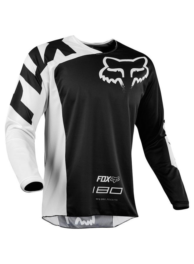 New Fox Downhill Clothing Mountain Bike Cycling Clothing Men's And Women's Long-sleeved Tops Summer Off-road Motorcycle Racing Clothing Quick-drying