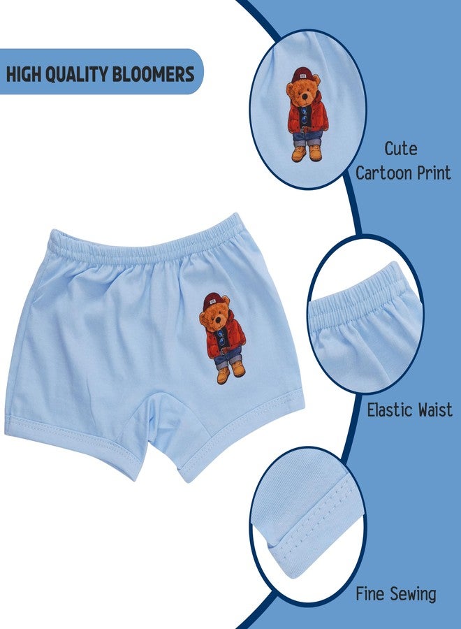 CUTE LANDINGS Unisex Baby Cotton Soft Breathable Regular Fit Panties| Underwear| Innerwear| Bloomer| Bottoms Combo (18-24 Months) Multicolour - Image 2