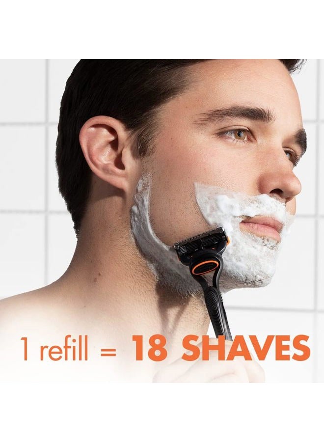 Gillette Fusion5 Razors for Men, 1 Razor, 4 Blade Refills, Lubrastrip for a More Comfortable Shave - Image 3