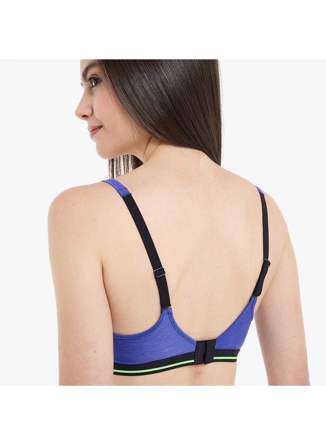 هينز هانز نسائي - فوم سلكي حر كليماتيس أزرق أسود كبير - Image 3