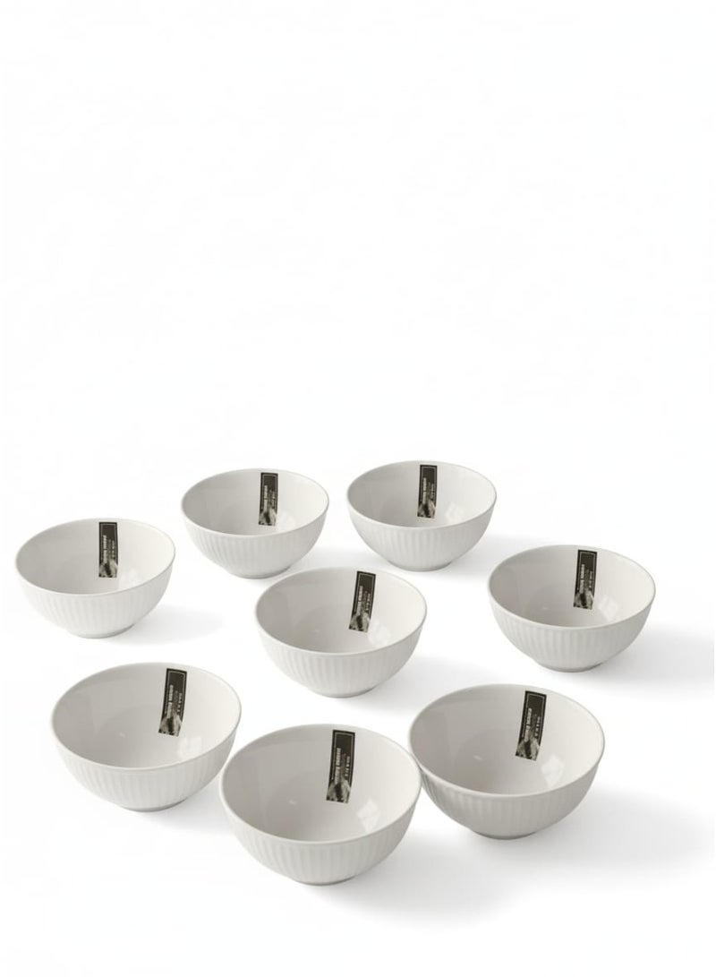 داني هوم وعاء حلوى سيراميكي مكون من 8 قطع، مقاس 12.2 سم - Image 2