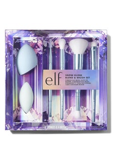 Cosmetics Complexion Essentials 4 Brush and 2 Sponges Set