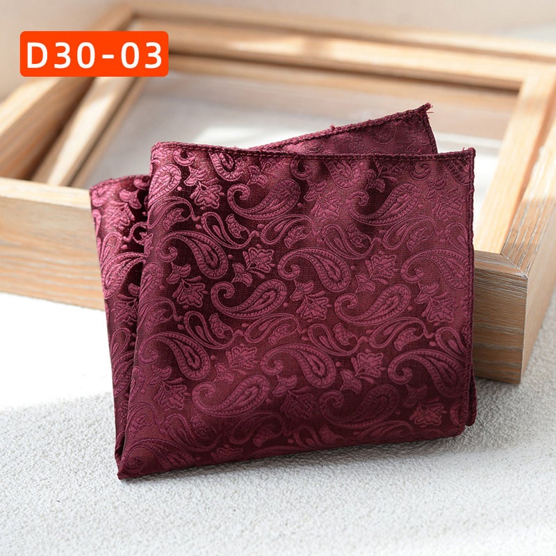 Vintage Elegant Pocket Square British Style Men'S Suit Pocket Decorative Handkerchief Party Dress Pocket Square Trend - Image 1