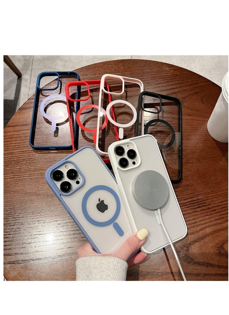إيف iPhone 12 Pro مع MagSafe وطلاء مضاد للأصفر، وغطاء خفيف الوزن وخفيف الوزن يدعم ملحقات Mag Safe - Image 5