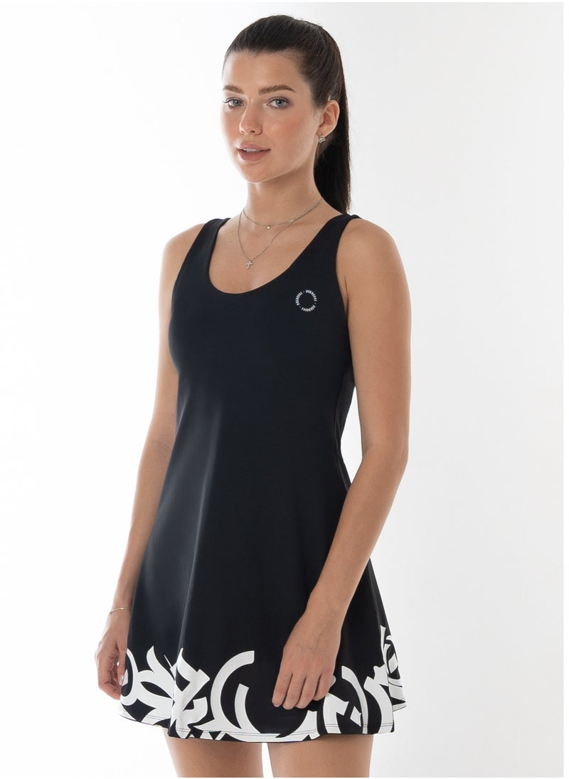 Bernessi Tennis Dress with Shorts & Bra Athletic for Women Workout, Sport for Women for Home Exercises Gym Fitness & Casual  - Image 1