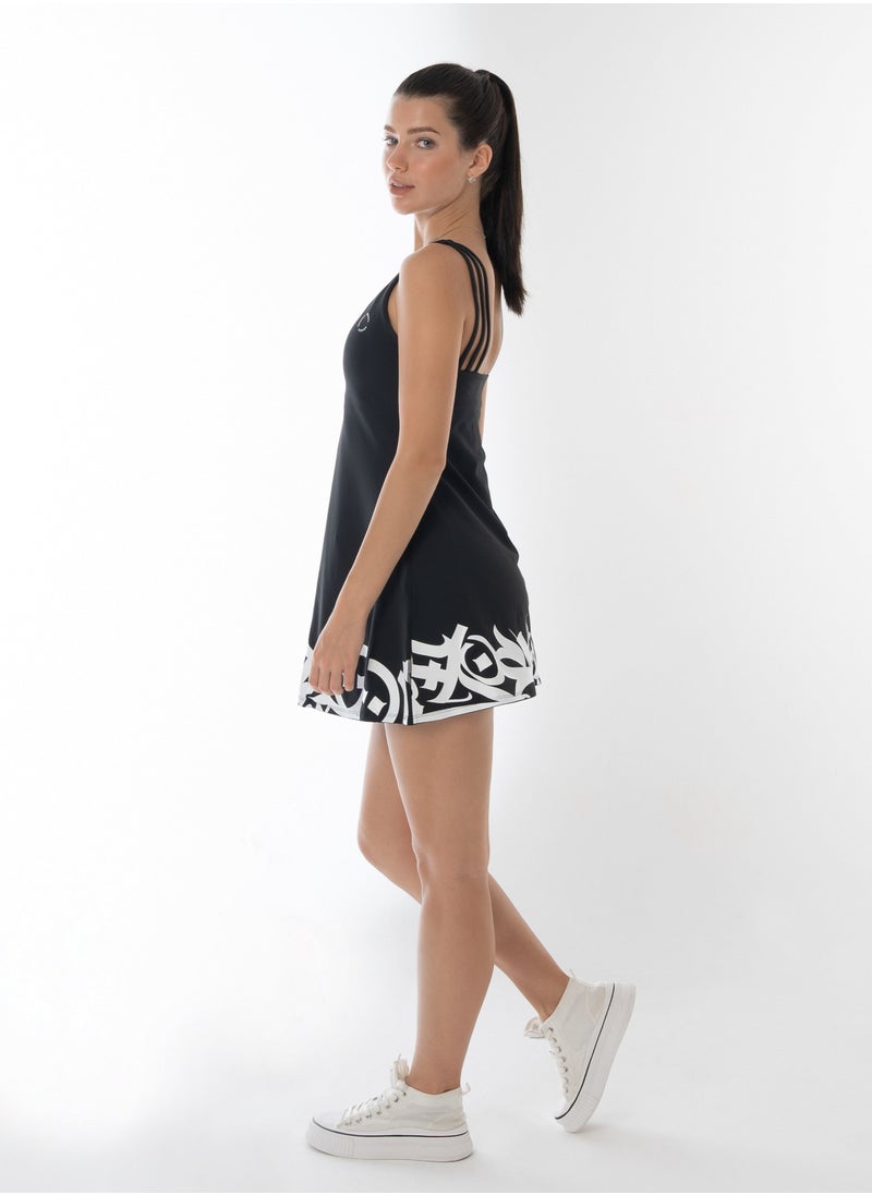 Bernessi - Tennis Dress with Shorts & Bra Athletic for Women Workout, Sport for Women for Home Exercises Gym Fitness & Casual - Image 1