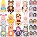 Hanaive 12 Pcs Mini Reborn Baby Doll Cute Christmas Doll Gifts 4 Inch Realistic Dolls with Clothes Lifelike Mini Baby Dolls Set for Girl Boy 3 Birthday GiftCute Style - Image 2