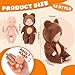 Hanaive 12 Pcs Mini Reborn Baby Doll Cute Christmas Doll Gifts 4 Inch Realistic Dolls with Clothes Lifelike Mini Baby Dolls Set for Girl Boy 3 Birthday GiftCute Style - Image 4