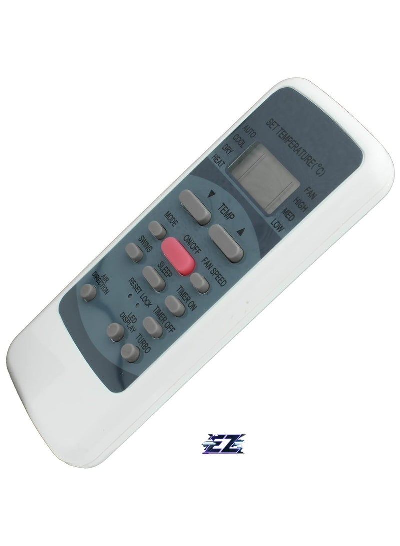 ELTRAZONE Replacement Remote Control for Premium Air Conditioner RG51ME/EU TGM RG51ME/EU with battery - Image 2