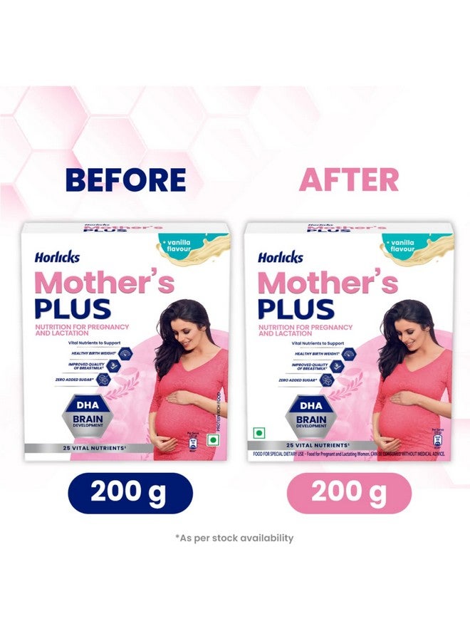 Horlicks Horlicks Mother's Plus Vanilla Refill 200 g  - Image 3