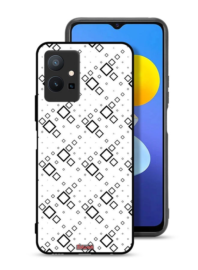 Tolwak Vivo T1 5G Protective Case Cover Square Abstract Digital Art - Image 1