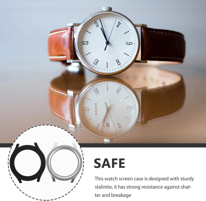 DOITOOL 10pcs Watch Cover Compatible with Galaxy Breakage Case Scratch-Resistant Protector for Curved Edges Easy Access to Controls - Image 4