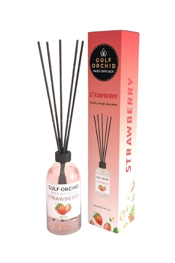 جولف أوركيد معطر جو بعصي خشبية برائحة الفراولة 110 مل - Image 1