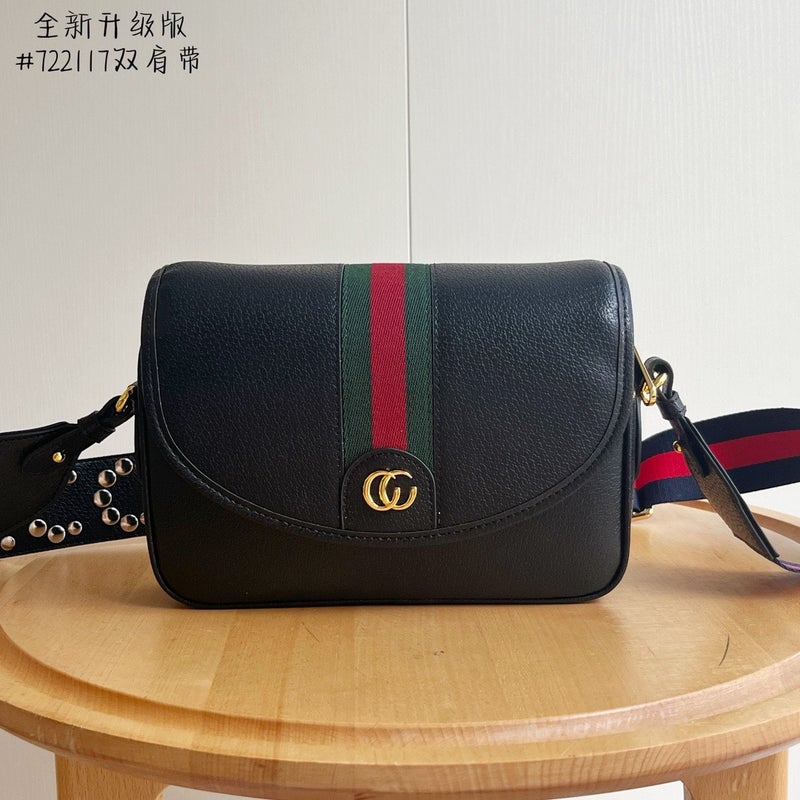 Ophidia Series GG Mini Shoulder Bag Crossbody Bag Mens Womens Same Style Luxury Brand Guangzhou Womens Black 