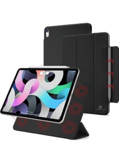 Rock Pow Magnetic Case For iPad Air 11 inch M3/M2 2025/2024 Gen iPad Air 11 Case/Case For iPad Air 5 10.9 inch 2022/Air 4 10.9 inch 2020 iPad Air 10.9 Case Slim Stand Convenient Magnetic Attachment Auto Sleep/Wake Slim Stand Cover for air 6th/air 7th 11inch 2025/2024,Air 5th/air 4th 10.9inch 2022/2020 Rebound Series  - Image 1