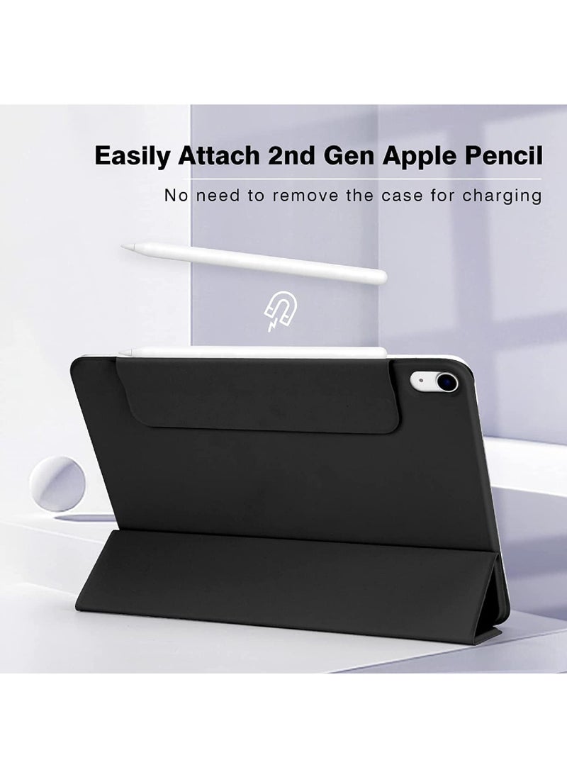 Rock Pow Magnetic Case For iPad Air 11 inch M3/M2 2025/2024 Gen iPad Air 11 Case/Case For iPad Air 5 10.9 inch 2022/Air 4 10.9 inch 2020 iPad Air 10.9 Case Slim Stand Convenient Magnetic Attachment Auto Sleep/Wake Slim Stand Cover for air 6th/air 7th 11inch 2025/2024,Air 5th/air 4th 10.9inch 2022/2020 Rebound Series  - Image 5