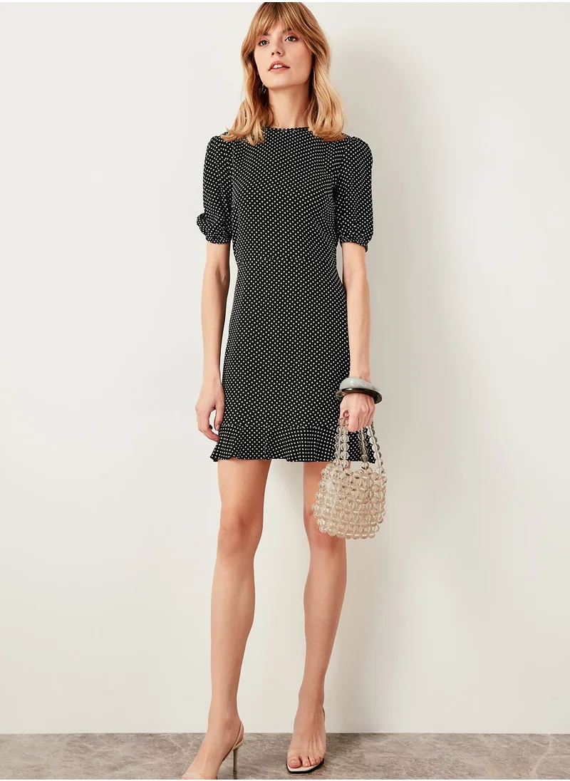 trendyol Polka Dot Dress