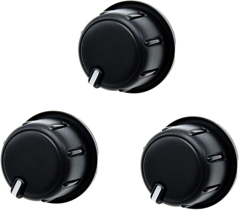 3 قطع مقبض تحكم بمكيف الهواء والتدفئة زر تبديل لتويوتا هيلوكس فورتشنر 2011-2015 - Image 2