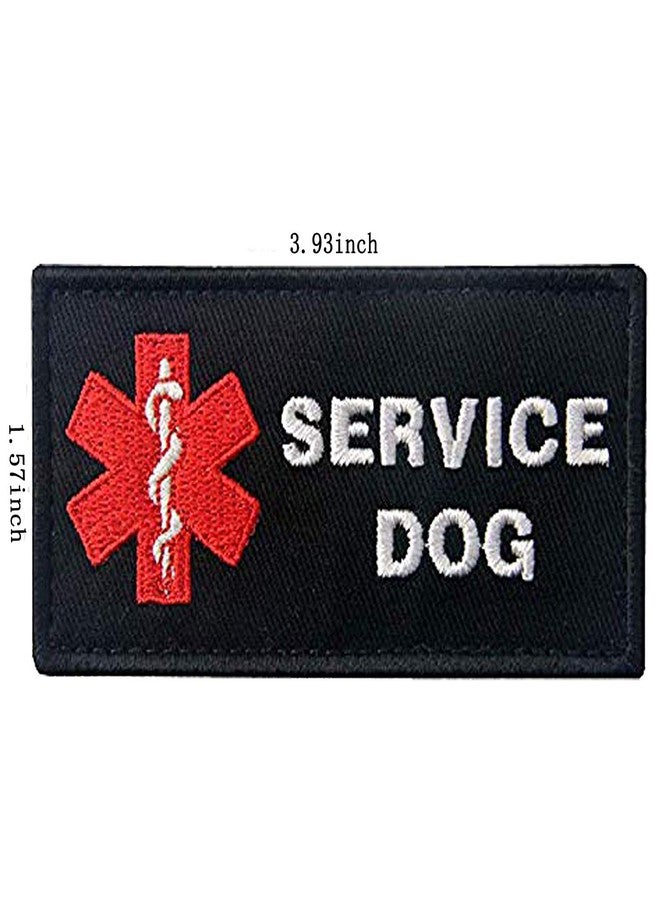 ODSP Service Dog No Touch No Talk, Ignore Me I'm Working, Do Not Pet Tactical Military Embroidered Patches with Fastener Hook and Loop Backing - Image 5