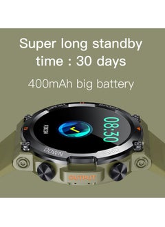 Generic K56PRO Smart Watch Men's Outdoor Three-Proof Bluetooth Call Healthy Sleep Monitoring Multi-Sports (Black)  - Image 3