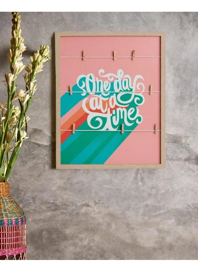 Chumbak One Day at a Time Memo Board