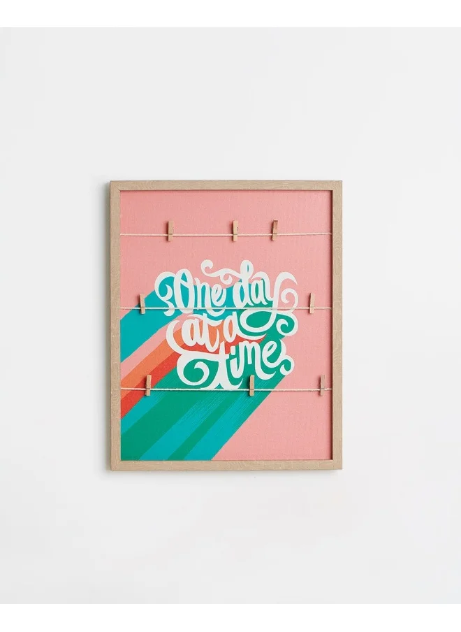 Chumbak One Day at a Time Memo Board