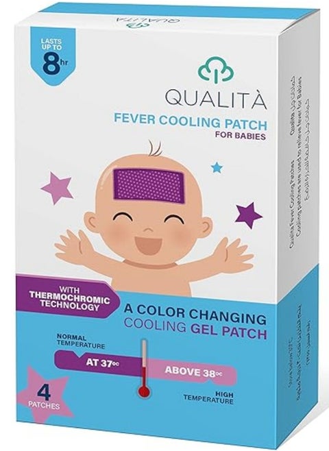 fever cooling patch for Babies-4 Patches