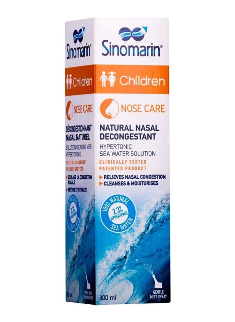 Sinomarin - Children'S Natural Nasal Decongestant Spray - 100Ml - Image 1