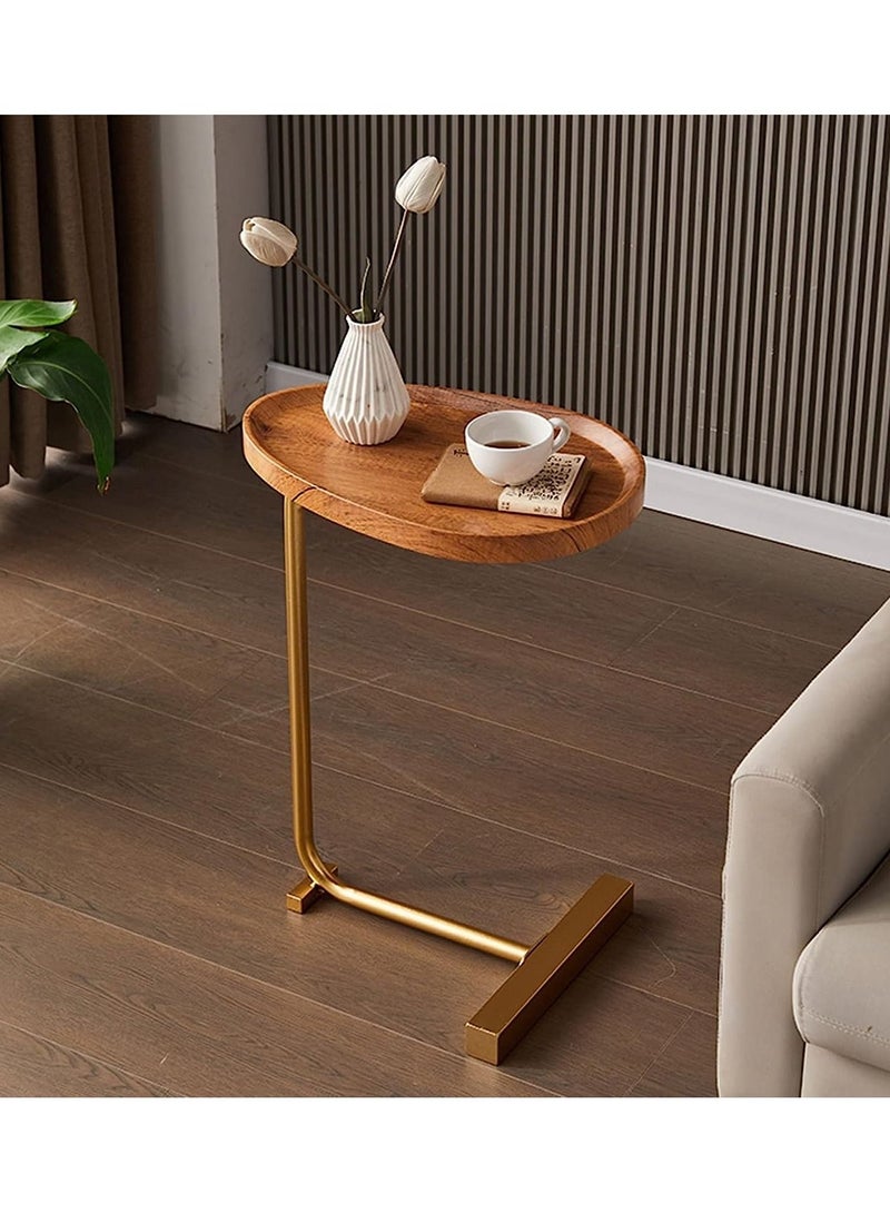DubaiGallery طاولة جانبية خشبية بتصميم فريد للمنزل والمكتب - Image 1