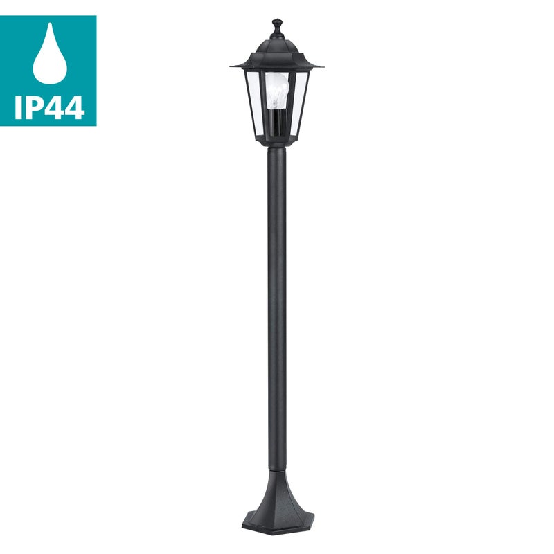 EGLO Outdoor Floor Lamp, Cast Aluminium, E27, 60 W, Black - Image 2