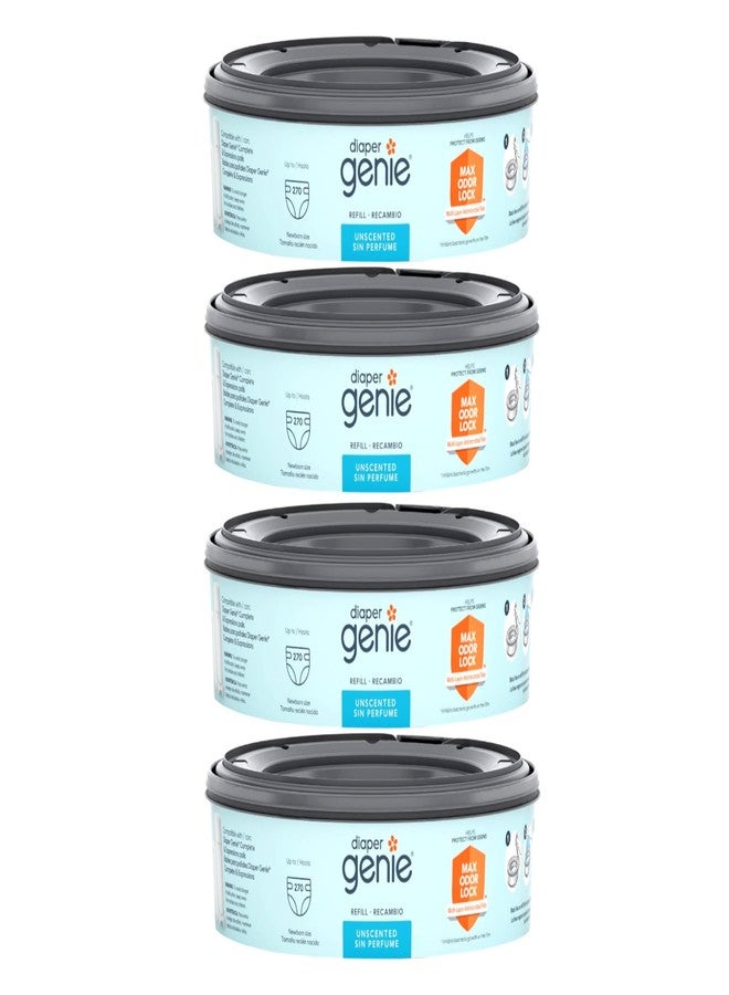 Playtex Diaper Genie Disposal System Refills, 240 Count (Pack of 4) - Image 1