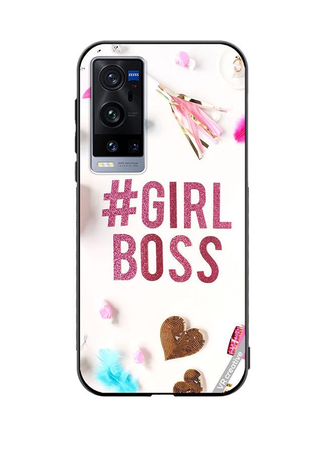 VR CREATIVE Protective Case Cover For Vivo X60 Pro Plus Girls Boss Design Multicolour - Image 1