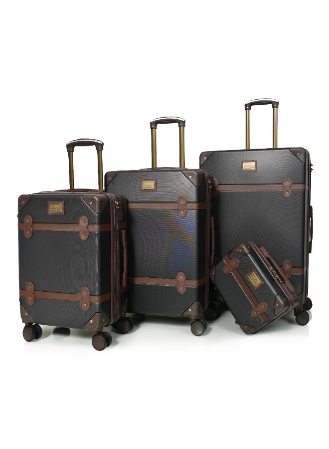 مورانو شنط سفر من مورانو مكون من خمس قطع لون أسود - Image 3