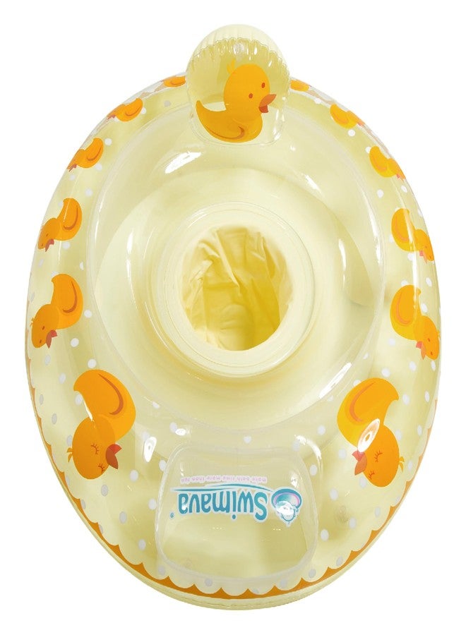 Swimava G3 Baby Swim Seat Ring (Age 6-36 Months), Inflatable Swimming Float, Foldable Lightweight Pool Swim Training Aid for Babies, Infants and Toddlers (Duckie) - Image 1