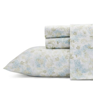 Laura Ashley - Queen Sheets  Soft Sateen Cotton Bedding Set - Sleek  Smooth  & Breathable Home Decor (Rena Teal  Queen) - pzsku/Z603ED72FB8646C37E7B8Z/45/1749650597/6fac7698-44a2-4956-82e4-963c203d30e3
