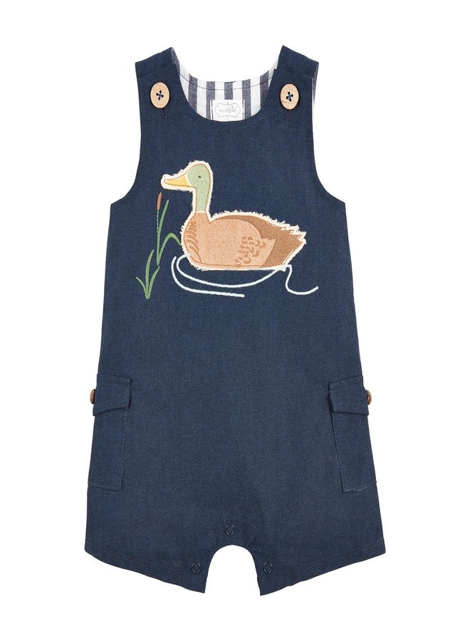 Mud Pie Baby Boy Navy Duck Jonjon; 12-18 Months - Image 1